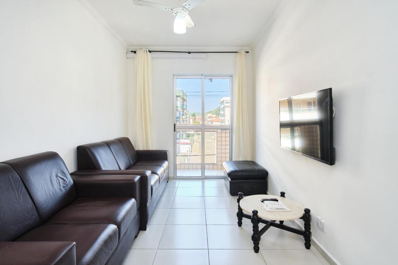 Apartamento A 100 Metros Da Praia, Bem Localizado, Com Ar Condicionado E Wi-Fi -23 - Edificio Lenamar II Apartment Ubatuba Exterior foto